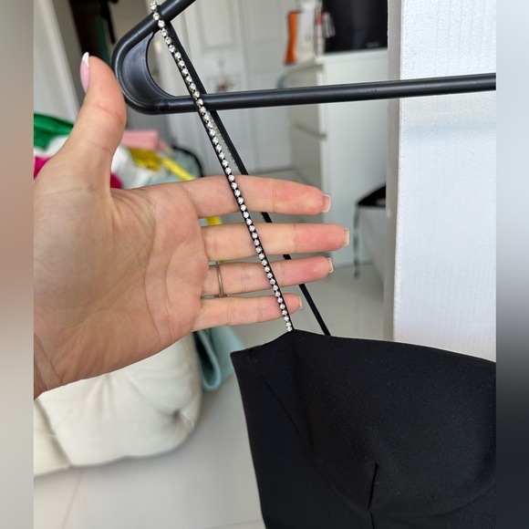 Area dress with crystal straps - Picture 6 of 9